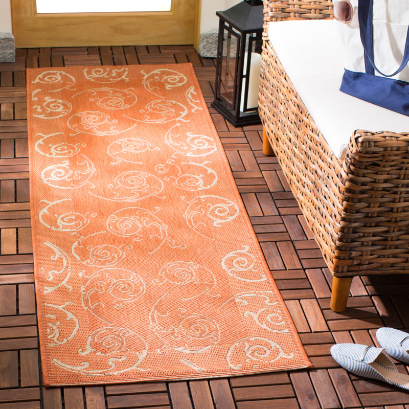 Tapis intérieur / extérieur Arneshia, Tapis de couloir 2 pi 3 po x 12 pi