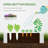 Outsunny 4' X 3' Galvanized Raised Garden Bed With Mini PVC Greenhouse Cover, Outdoor Metal Planter Box With 2 Roll-Up Windows For Growing Flowers, Fruits, Vegetables And Herbs