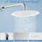 10" Round Shower Head Pressure Balanced Shower Faucet System With Handheld Spray-113050769