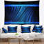 Disco blue waves tapisserie-28484294