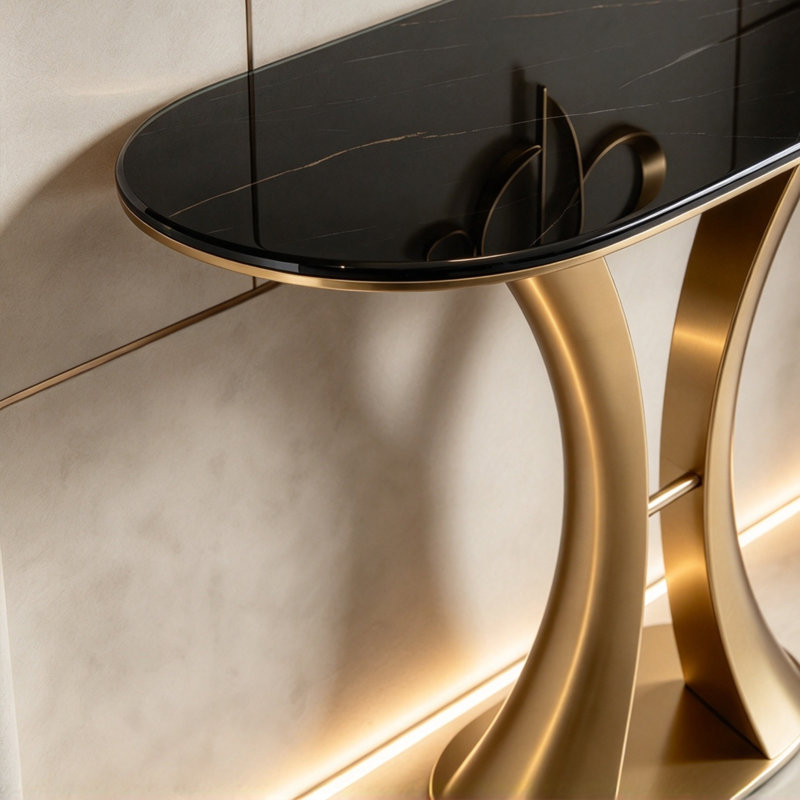 Console Italian Luxury, H 33,5 po x l 39,4 po x P 13,8 po
