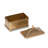 3 Piece Brass Escritoire Box Set