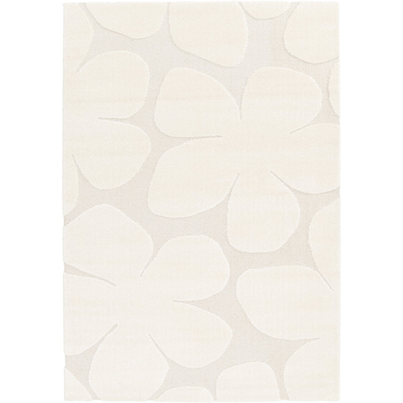 Floral Area Rug, Rectangle 120 x 170cm
