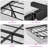 3-piece Bedroom Set, Queen Size Fluted Floating Bed & 2 Nightstands, No Headboard, No Box Spring Needed-9086630-9086631