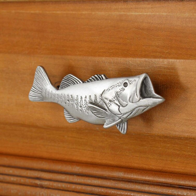 Sea Life Cabinet Knobs 3 Bass Right Facing Knob & Reviews
