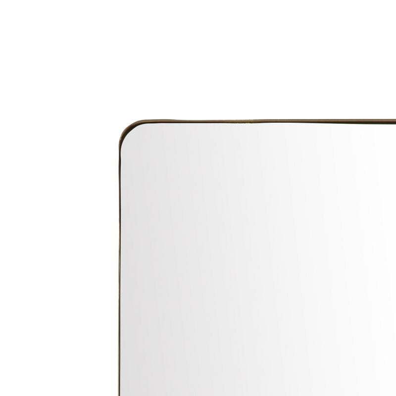 Steel Frame Leaning Mirror