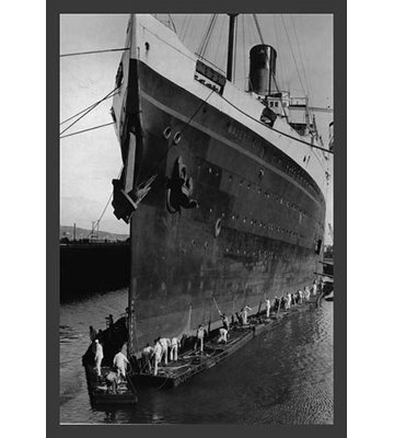 « cleaning the majestic », reproduction de photo