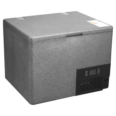 Réfrigérateur 12 volts, réfrigérateur de voiture 42,3 pte / 40 L, congélateur portable ultra-léger EPP, compresseur électrique de contrôle APP, 12V / 24V DC, 14 ℉ à 50 ℉, pour camionnette, véhicule récréatif, VUS, bateau, voyage, camping