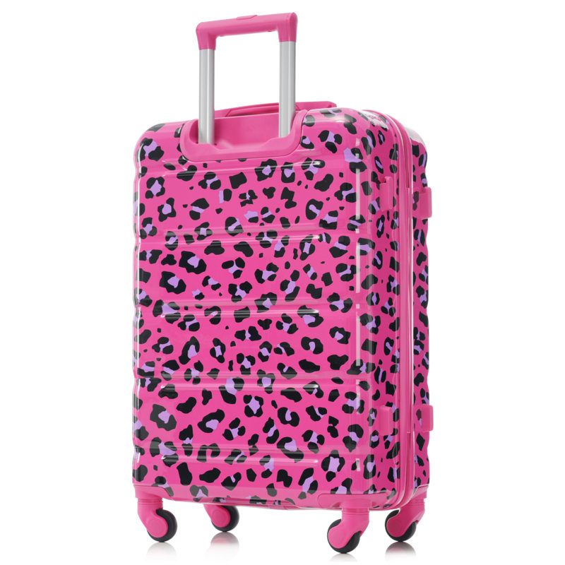 Ensemble de 3 valises de 20 pouces avec port USB, bagage à main certifié Airline, bagage rigide en ABS + PC avec roues pivotantes
