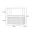 Réservoir d'aquarium rectangulaire simple et moderne Eco-106973597-106973595