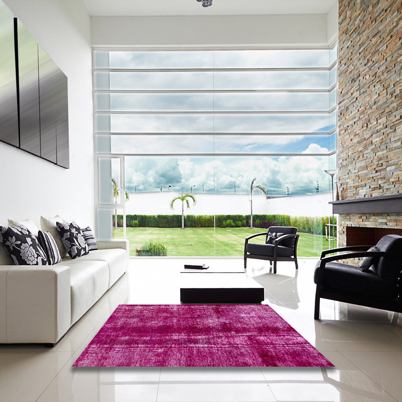 Tapis abstrait 2099, Carré 5 pi