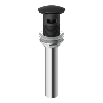 Pop-Up Bathroom Sink Drain with Overflow