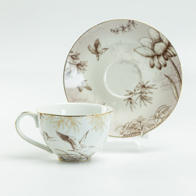 Ensemble de 4 tasses et soucoupes espresso Paradise Dusk