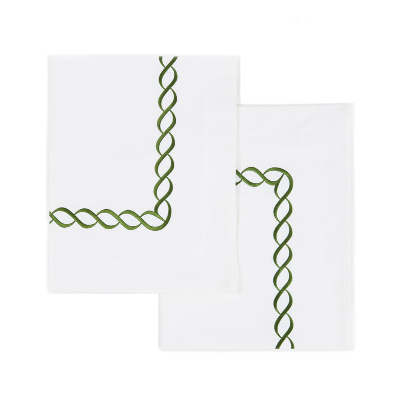 Aubrette Bedding, Green