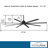 8 - Blade Outdoor Standard Ceiling Fan with Remote Control-49701026-127373038