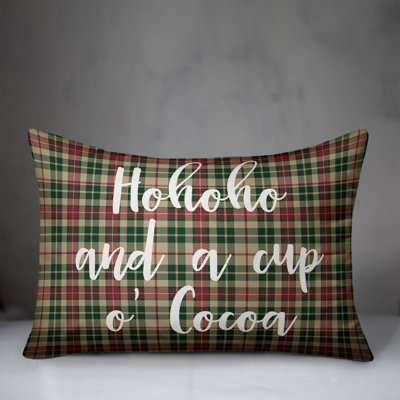 Plaid Throw Pillow