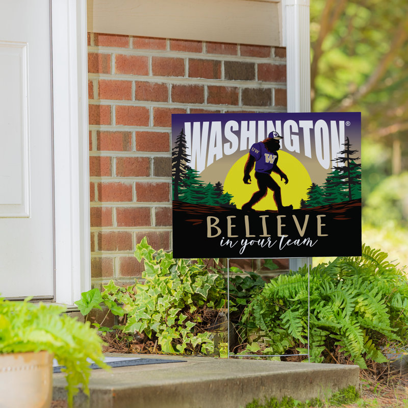 Panneau de cour de l'Université de Washington, Bigfoot