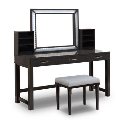 Ensemble coiffeuse et tabouret Castlebar