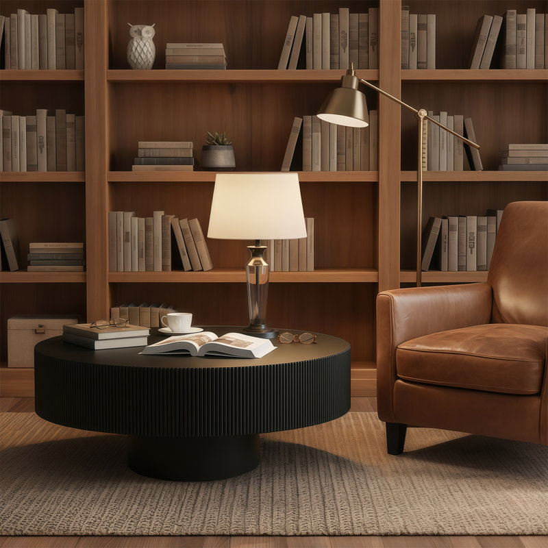 Table basse ronde