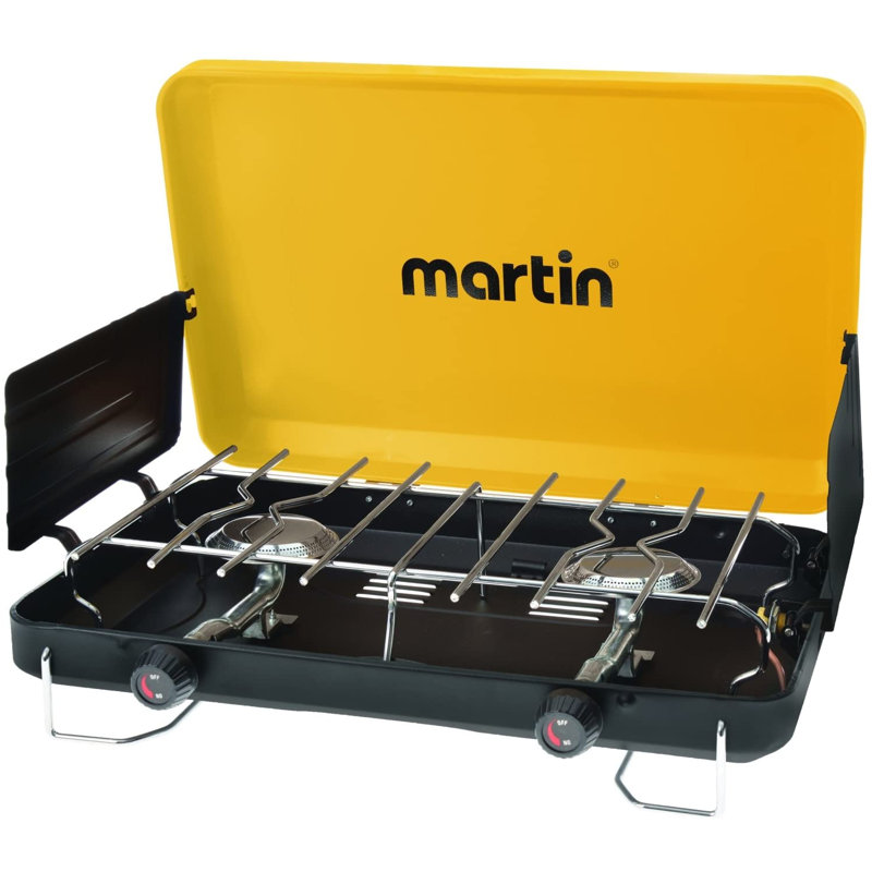 Martin 2 - Burner Portable Liquid Propane Gas Grill