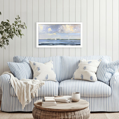 «Summer Winds», art encadré sans verre