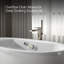 Sunstruck® 65.5" x 35.5" Freestanding Soaking Acrylic Bathtub with Heater-1338652940