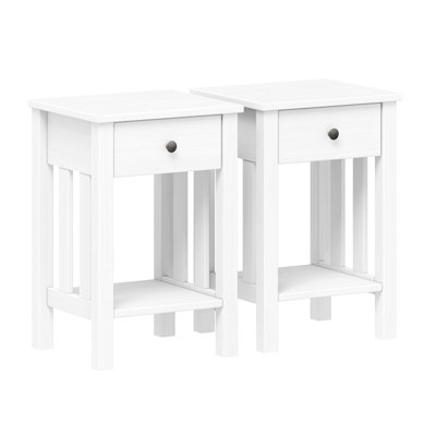Draco 15.75'' W Solid Wood Nightstand
