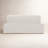 Lyssa Dalina Upholstered King Bed Ivory Boucle Black-124521457-124521454
