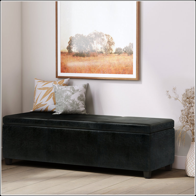 Lincoln Extra Large Storage Ottoman Bench