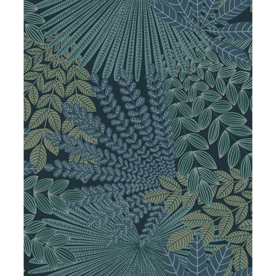 Papier peint feuilles de velours borestapeter