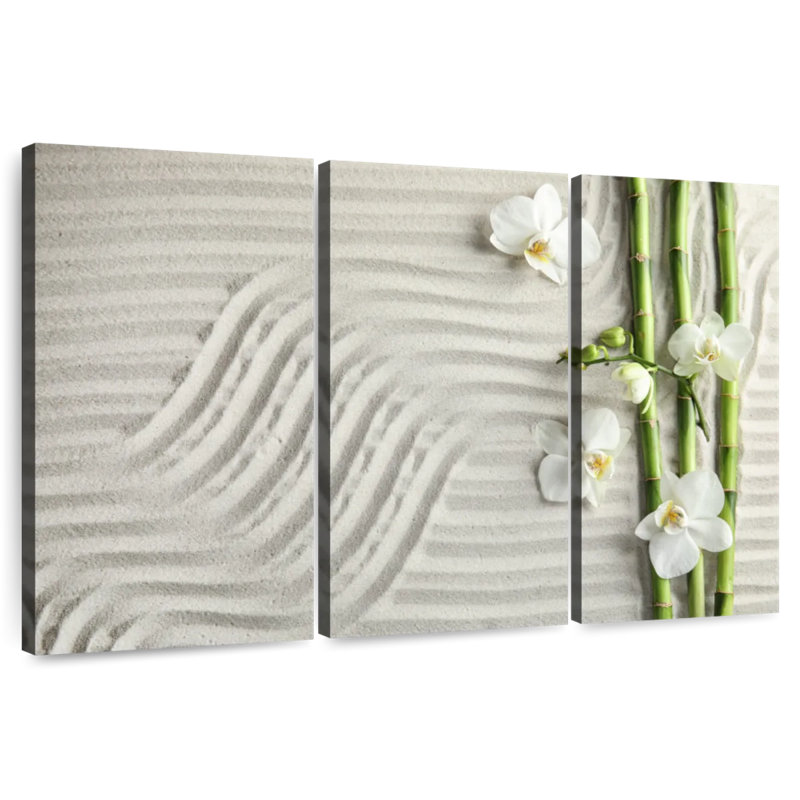 Kerrick Bamboo Zen Garden, 32" H x 50" W