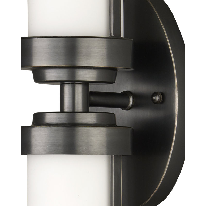 Bowland Nickel Bath Wall Sconce, Oil Rubbed Bronze