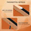 Chaise berçante moderne avec dossier haut Sherpa-375757715