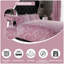 Damask Pattern Duvet Cover Set with Matching Pillowcases - Polycotton Bedding Set - Washable-121080786-27778367