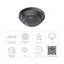 Motion Sensor IS 360-3 PIR Surface Ceiliung Mount 12 m Reach 2000 W-27103515