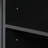 K&K 54.9" Kitchen Island With Drop Leaf, Power Outlet, Kitchen Storage Cart With 4 Door Shelves, Cross Barn Doors & Visual Glass Door, Rolling Kitchen Island On 4 Wheels For Kitchen, Dining Room,Black-1854958398