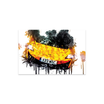 Car 2017 McLaren 570S Spider Print On Acrylic Glass -  Williston Forge, F5B42E37681B4C80B7E77AEA5742EBC6