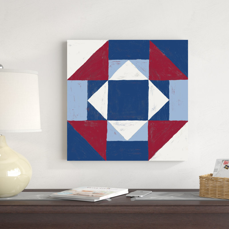 Carreau de patchwork Americana III, H 20 po x l 20 po