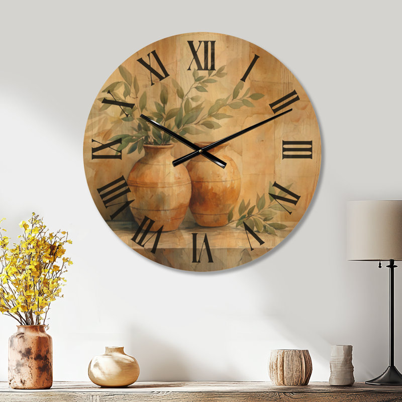 Horloge murale Boho, Large
