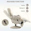 86cm Wide Swivel Standard Recliner