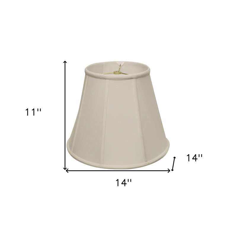 Abat-jour cloche 14 po Premium, Blanc