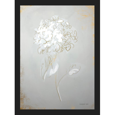 «White Floral Skectch I», impression