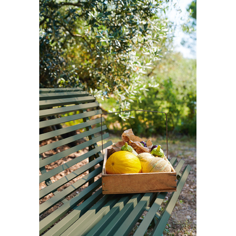 Louisiane Outdoor Bench, Rosemary