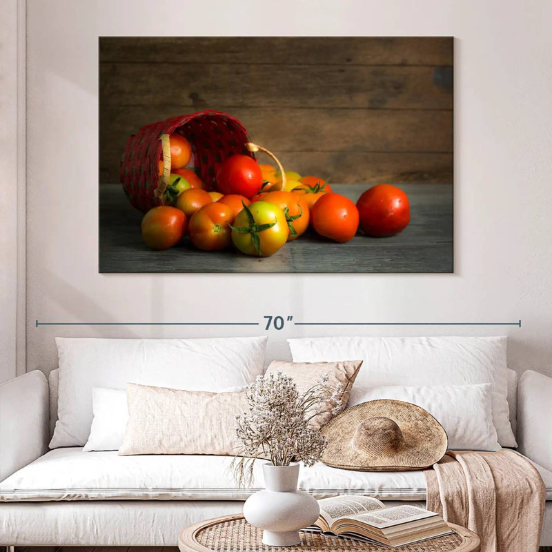 Tomates fraîchement cueillies Yarlin, H 34 po x l 51 po