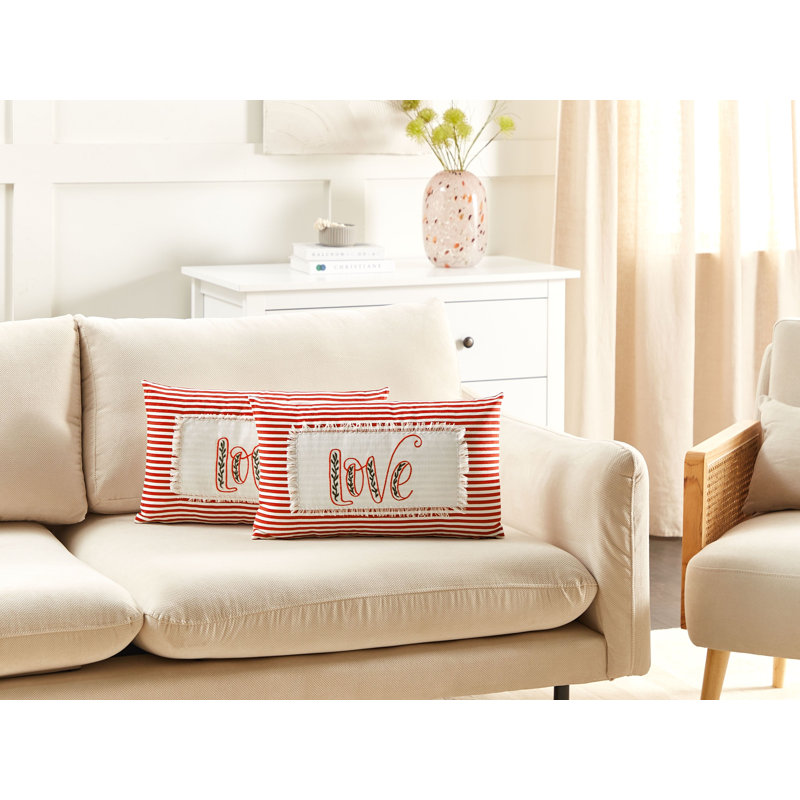 Sedko Striped Rectangular Cushion