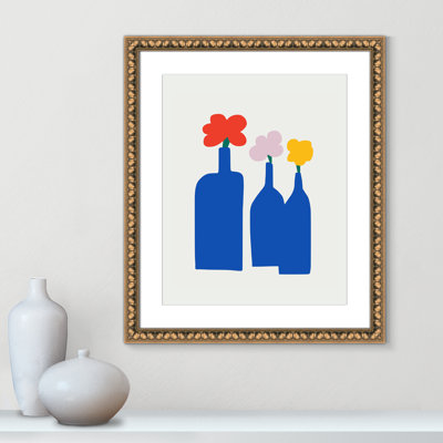 «Bold Blooms Trio Print» par Dean