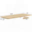 Table pliante murale pour salle de lavage, garage ou bureau personnel - 45 po x 22 po