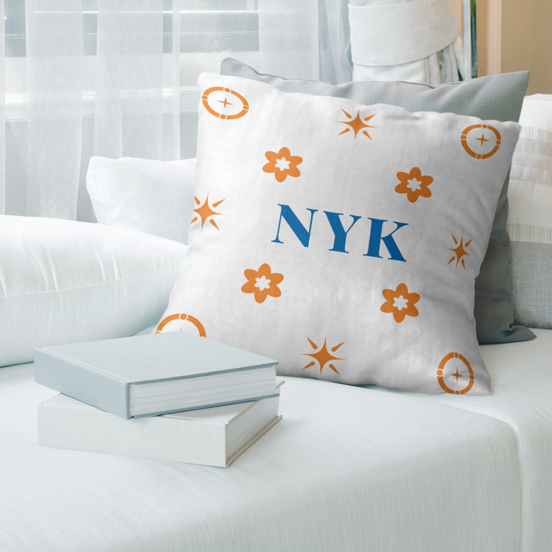Coussin en coton New York