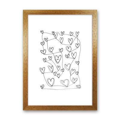 Continuous Hearts by Carissa Tanton - Print