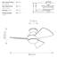 Hinchinbrook 34cm Ceiling Fan with LED Lights